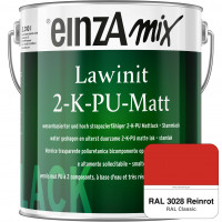 einzA Lawinit 2-K-PU Matt Stammlack (RAL 3028 Reinrot)