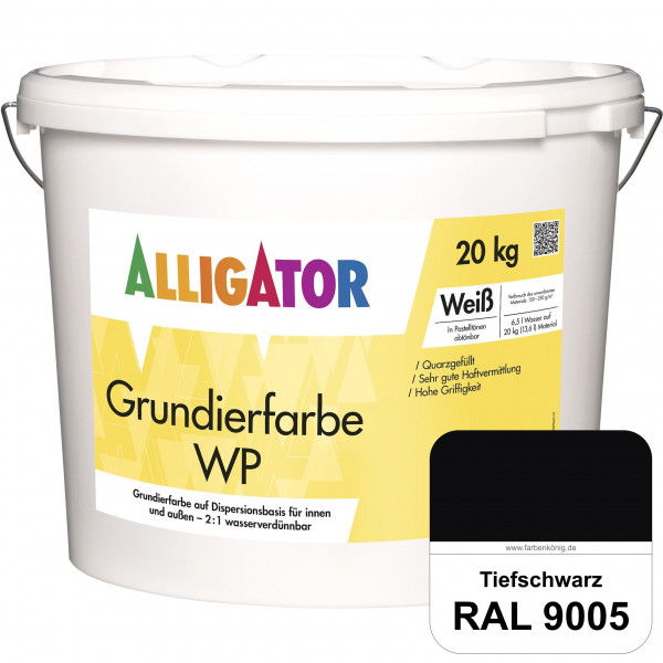 Grundierfarbe WP (RAL 9005 Tiefschwarz)