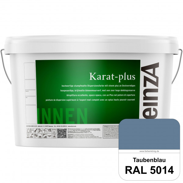 einzA Karat-plus (RAL 5014 Taubenblau) Innenwandfarbe mit herausragenden Produkteigenschaften