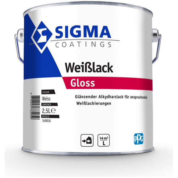 Sigma Weißlack Gloss (Weiß)
