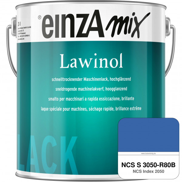 einzA Lawinol hochglänzend (NCS S 3050-R80B)