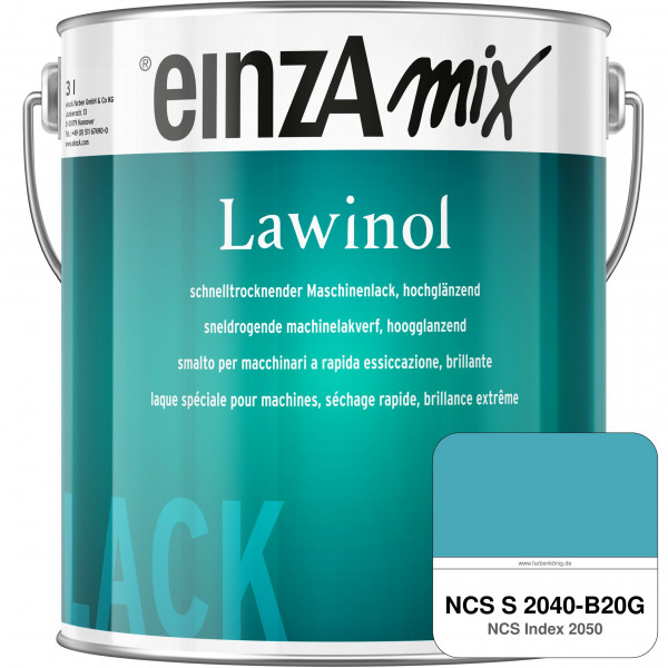 einzA Lawinol hochglänzend (NCS S 2040-B20G)