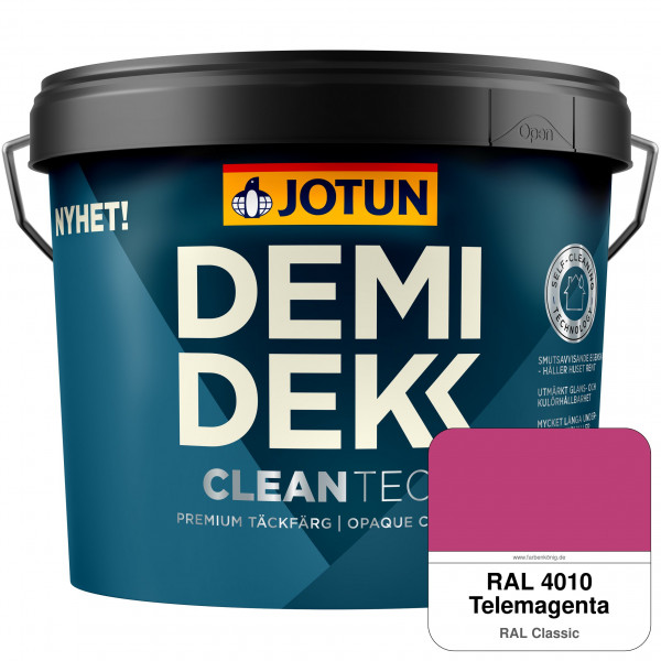DEMIDEKK Cleantech (ehemals Demidekk Optimal, Demidekk Ultimate Täckfärg) - Deckende Holzfarbe für A