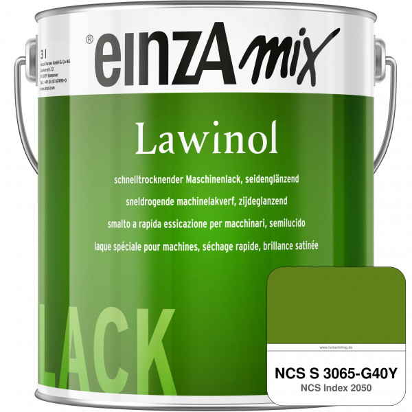 einzA Lawinol seidenglänzend (NCS S 3065-G40Y)