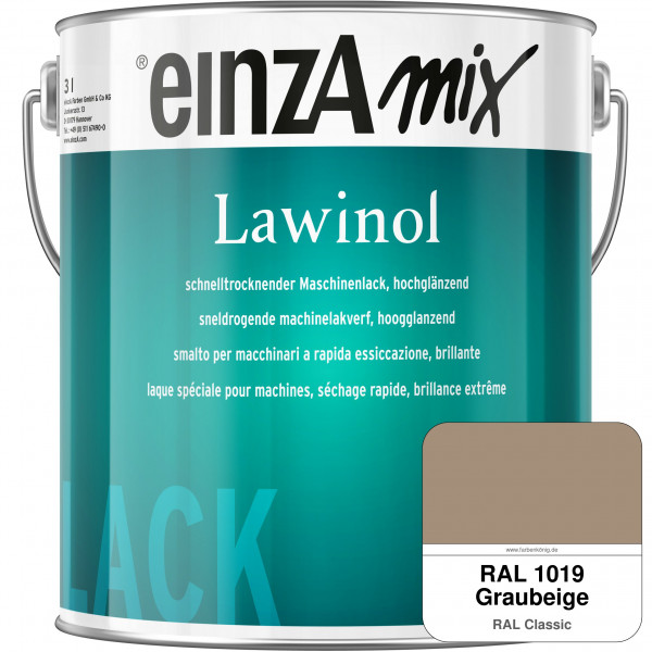 einzA Lawinol hochglänzend (RAL 1019 Graubeige)
