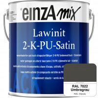 einzA Lawinit 2-K-PU Satin Stammlack (RAL 7022 Umbragrau)