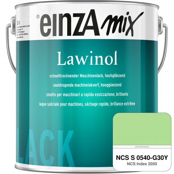 einzA Lawinol hochglänzend (NCS S 0540-G30Y)
