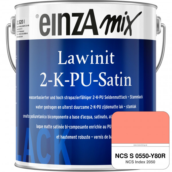 einzA Lawinit 2-K-PU Satin Stammlack (NCS S 0550-Y80R)