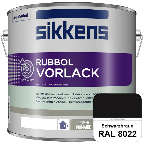 Rubbol Vorlack (RAL 8022 Schwarzbraun) Aromatenfreier Vorlack der Spitzenklasse (außen & innen)