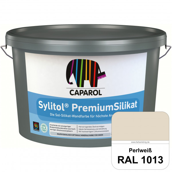 Caparol Sylitol PremiumSilikat (RAL 1013 Perlweiß) - ehemals Histolith PremiumSilikat