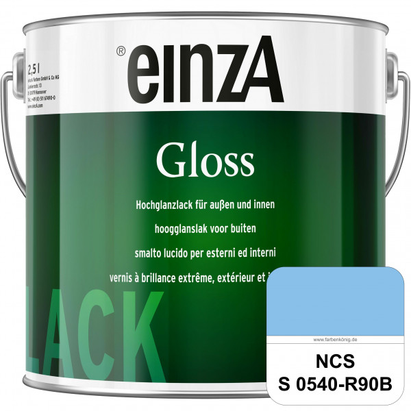 einzA Gloss (NCS S 0540-R90B) Hochwertiger Alkydharzlack in Premium-Qualität, hochglänzend.