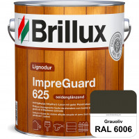ImpraGuard 625 (RAL 6006 Grauoliv) imprägnierende Lasur (lösemittelhaltig) für allen Laub- und Nadel