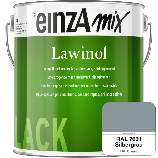 einzA Lawinol seidenglänzend (RAL 7001 Silbergrau)