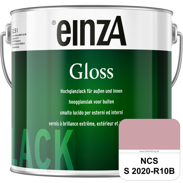einzA Gloss (NCS S 2020-R10B) Hochwertiger Alkydharzlack in Premium-Qualität, hochglänzend.