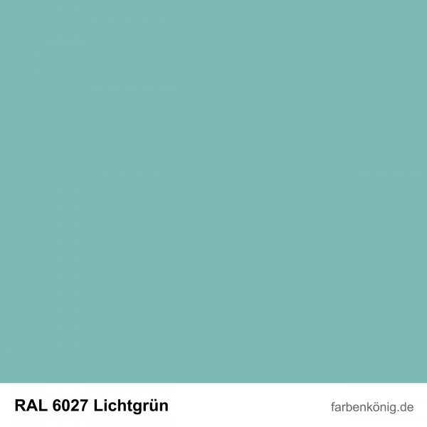Objekt Fassadenfarbe (RAL 6027 Lichtgrün)