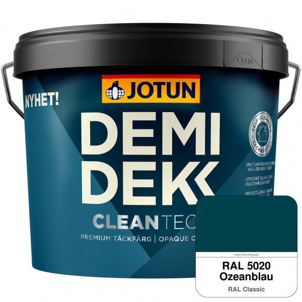 DEMIDEKK Cleantech (ehemals Demidekk Optimal, Demidekk Ultimate Täckfärg) - Deckende Holzfarbe für A