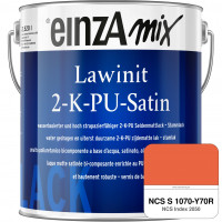 einzA Lawinit 2-K-PU Satin Stammlack (NCS S 1070-Y70R)