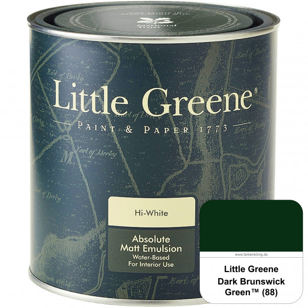 Absolute Matt Emulsion (88 Dark Brunswick Green)