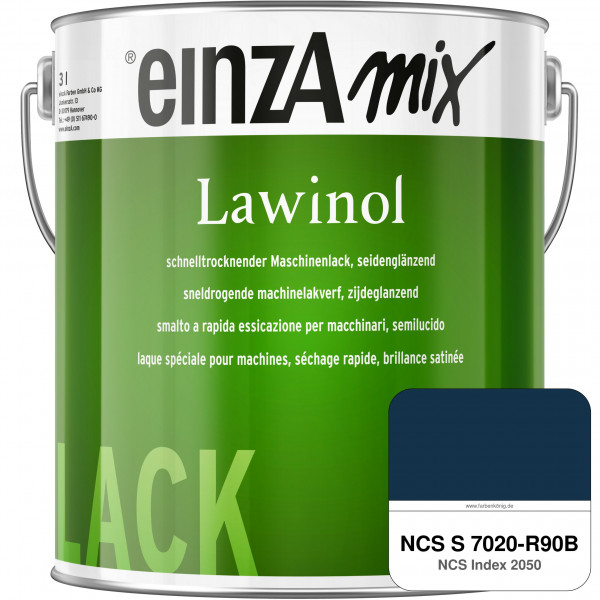 einzA Lawinol seidenglänzend (NCS S 7020-R90B)
