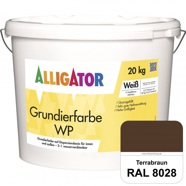 Grundierfarbe WP (RAL 8028 Terrabraun)