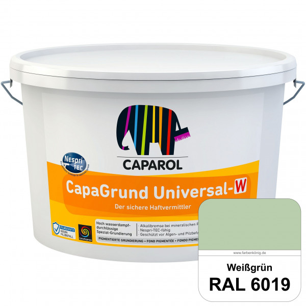 CapaGrund Universal-W (RAL 6019 Weißgrün) hoch wasserdampfdurchlässige Spezial-Grundierung (innen &