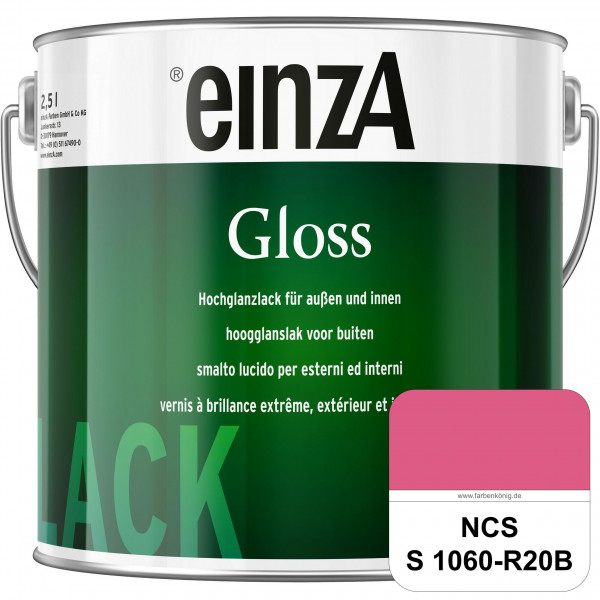einzA Gloss (NCS S 1060-R20B) Hochwertiger Alkydharzlack in Premium-Qualität, hochglänzend.
