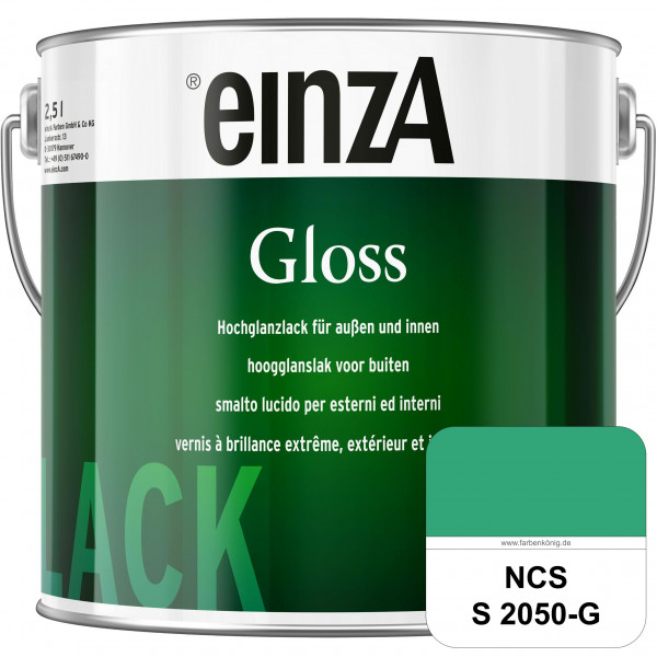 einzA Gloss (NCS S 2050-G) Hochwertiger Alkydharzlack in Premium-Qualität, hochglänzend.