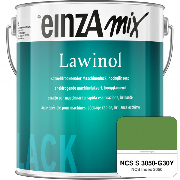 einzA Lawinol hochglänzend (NCS S 3050-G30Y)