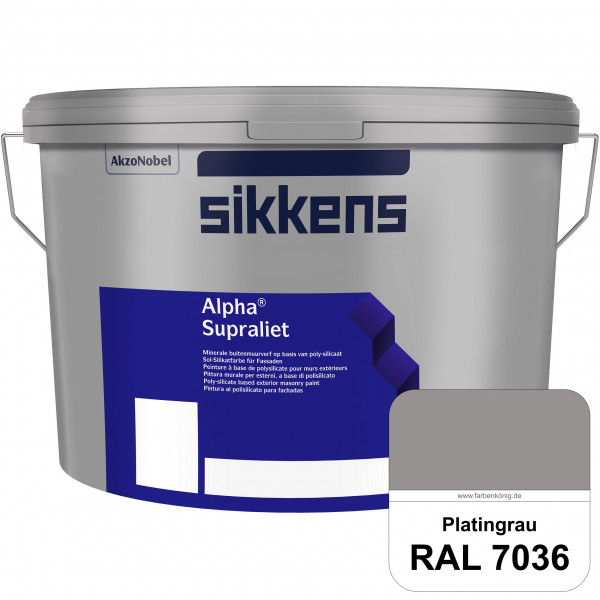 Alpha Supraliet (RAL 7036 Platingrau)