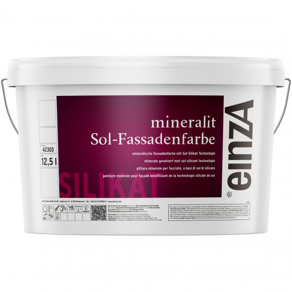 einzA mineralit Sol Fassadenfarbe (Weiß)