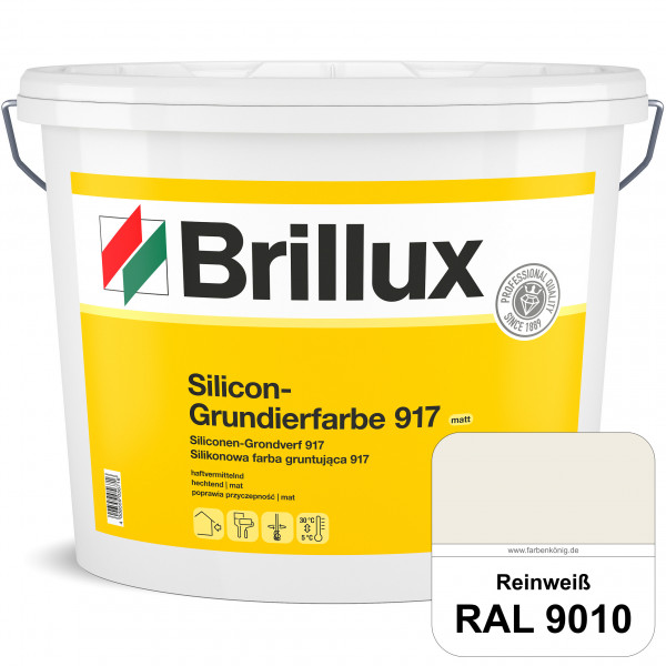 Silicon-Grundierfarbe 917 (RAL 9010 Reinweiß) Spezial-Grundierfarbe im Silicon-System (außen)