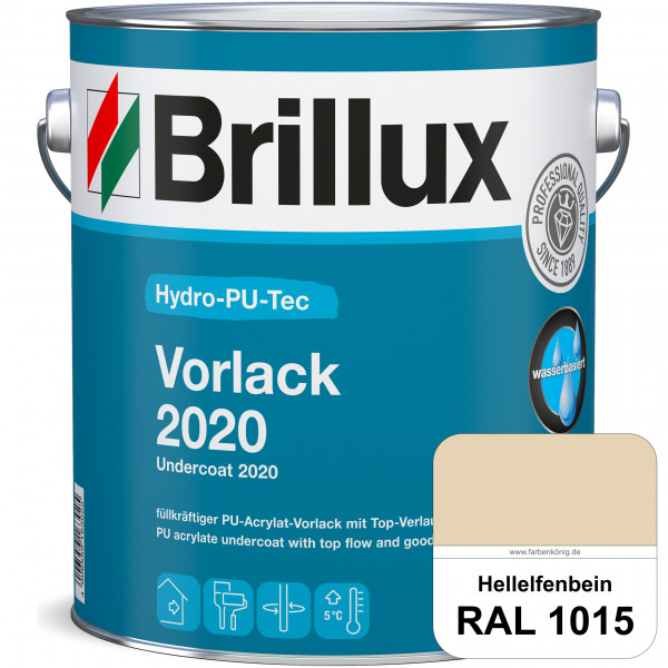 Hydro-PU-Tec Vorlack 2020 (RAL 1015 Hellelfenbein) hochwertiger Vorlack für grundierte bzw. gespacht