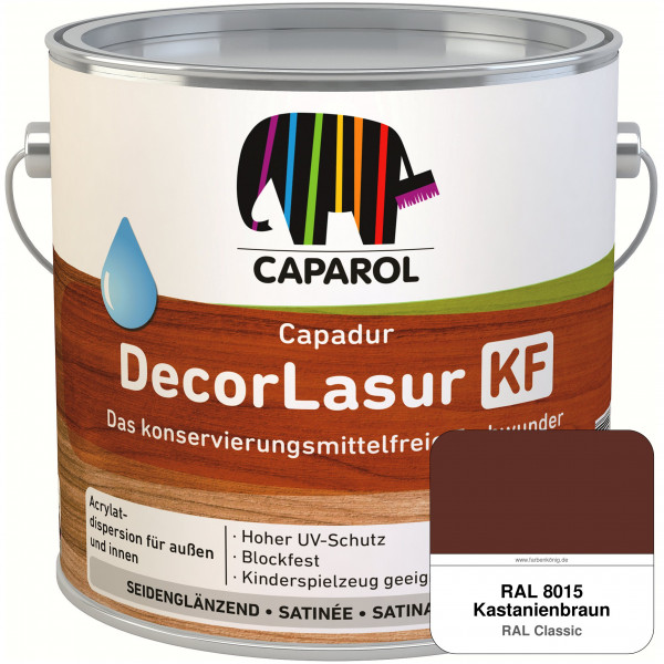 Caparol Capadur DecorLasur KF (RAL 8015 Kastanienbraun)