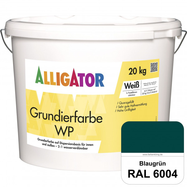 Grundierfarbe WP (RAL 6004 Blaugrün)