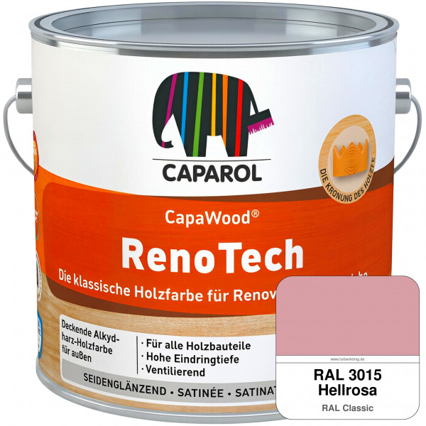 CapaWood® RenoTech (RAL 3015 Hellrosa) - ersetzt Capadur RenoTech