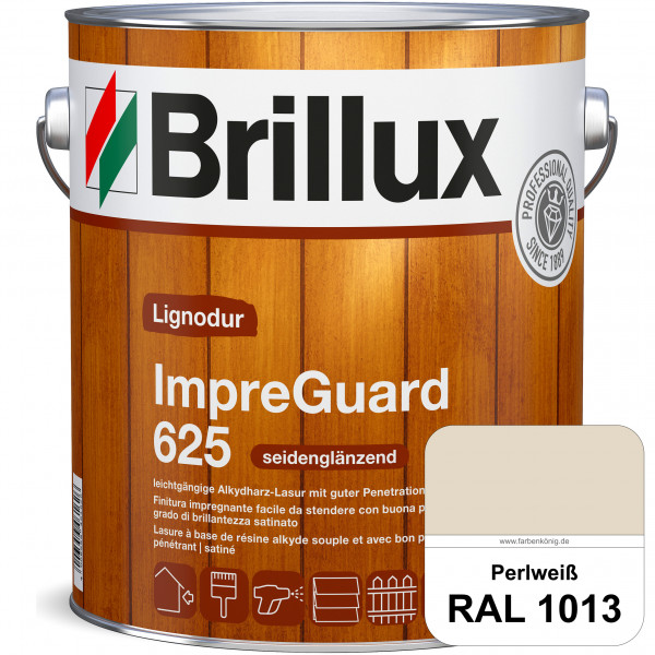 ImpraGuard 625 (RAL 1013 Perlweiß) imprägnierende Lasur (lösemittelhaltig) für allen Laub- und Nadel