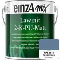 einzA Lawinit 2-K-PU Matt Stammlack (RAL 5014 Taubenblau)