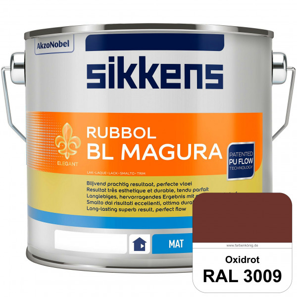 Rubbol BL Magura (RAL 3009 Oxidrot) matter PU-Lack (wasserbasiert) innen & außen