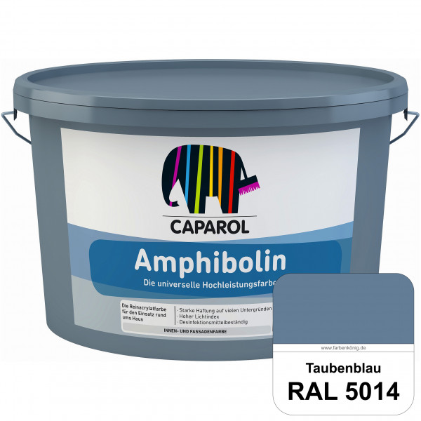 Amphibolin (RAL 5014 Taubenblau) Universalfarbe auf Reinacrylbasis innen & außen