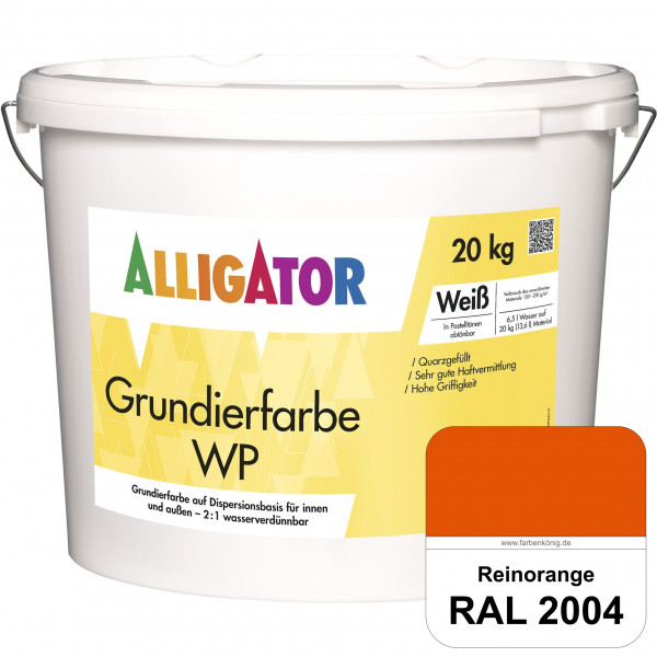 Grundierfarbe WP (RAL 2004 Reinorange)