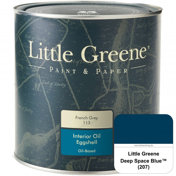 Interior Oil Eggshell (207 Deep Space Blue)