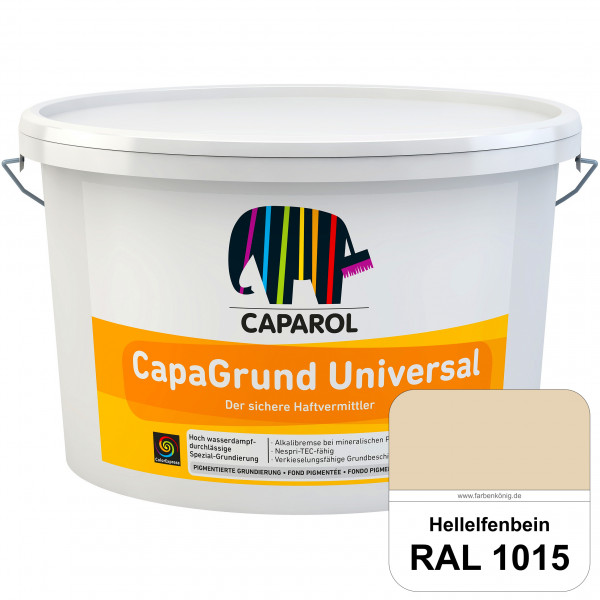 CapaGrund Universal (RAL 1015 Hellelfenbein) hoch wasserdampfdurchlässige deckender Grundanstrich