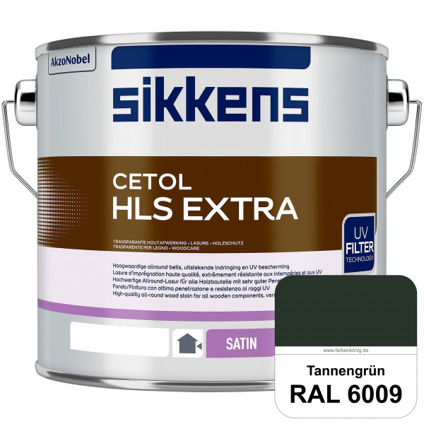 Cetol HLS extra (B-Ware) - 1 Liter (RAL 6009 Tannengrün)