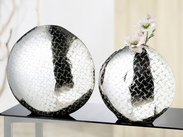Runde Vase "Treccia"