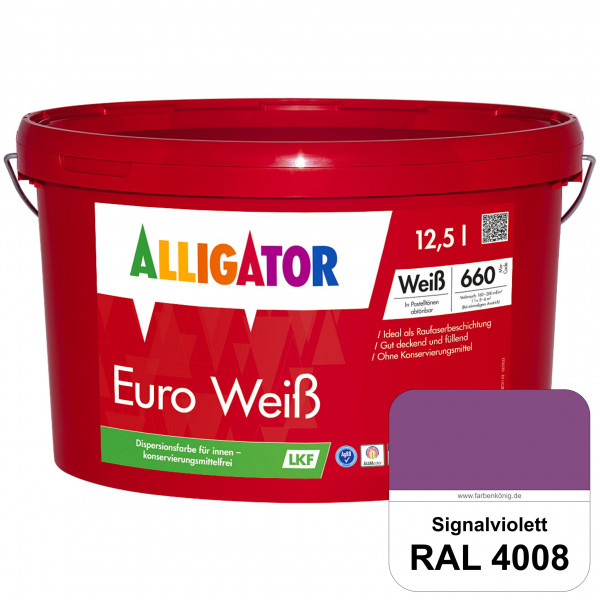 Euro Weiß LKF (RAL 4008 Signalviolett)
