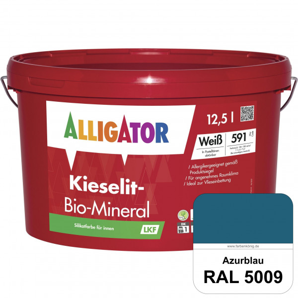 Kieselit-Bio-Mineral LKF (RAL 5009 Azurblau)