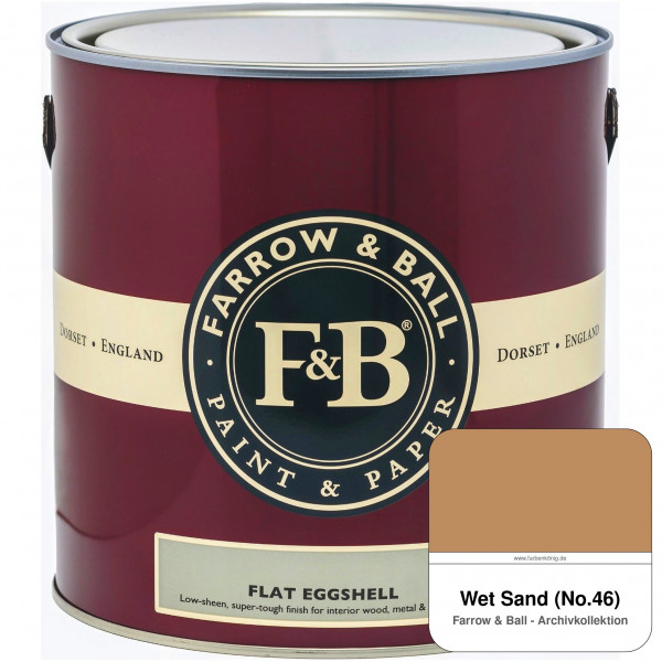 Flat Eggshell (Wet Sand No. 46)