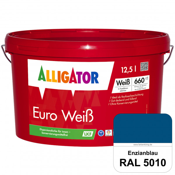 Euro Weiß LKF (RAL 5010 Enzianblau)