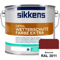 Cetol Wetterschutzfarbe Extra (RAL 3011 Braunrot) Cetol Wetterschutzfarbe Extra (RAL 3011 Braunrot)