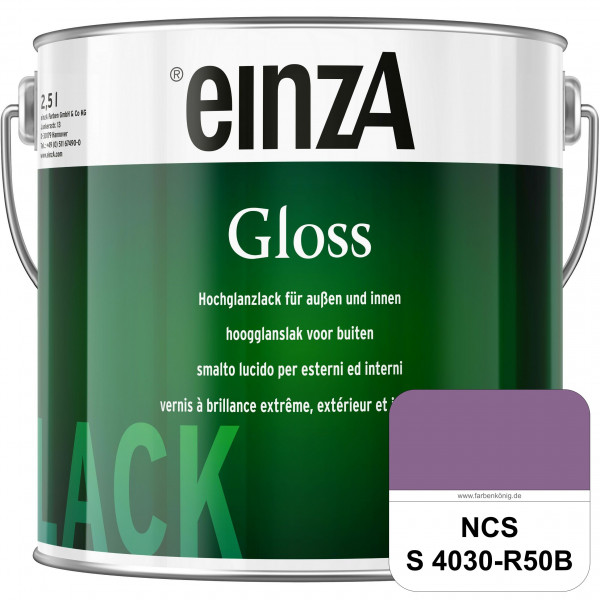 einzA Gloss (NCS S 4030-R50B) Hochwertiger Alkydharzlack in Premium-Qualität, hochglänzend.